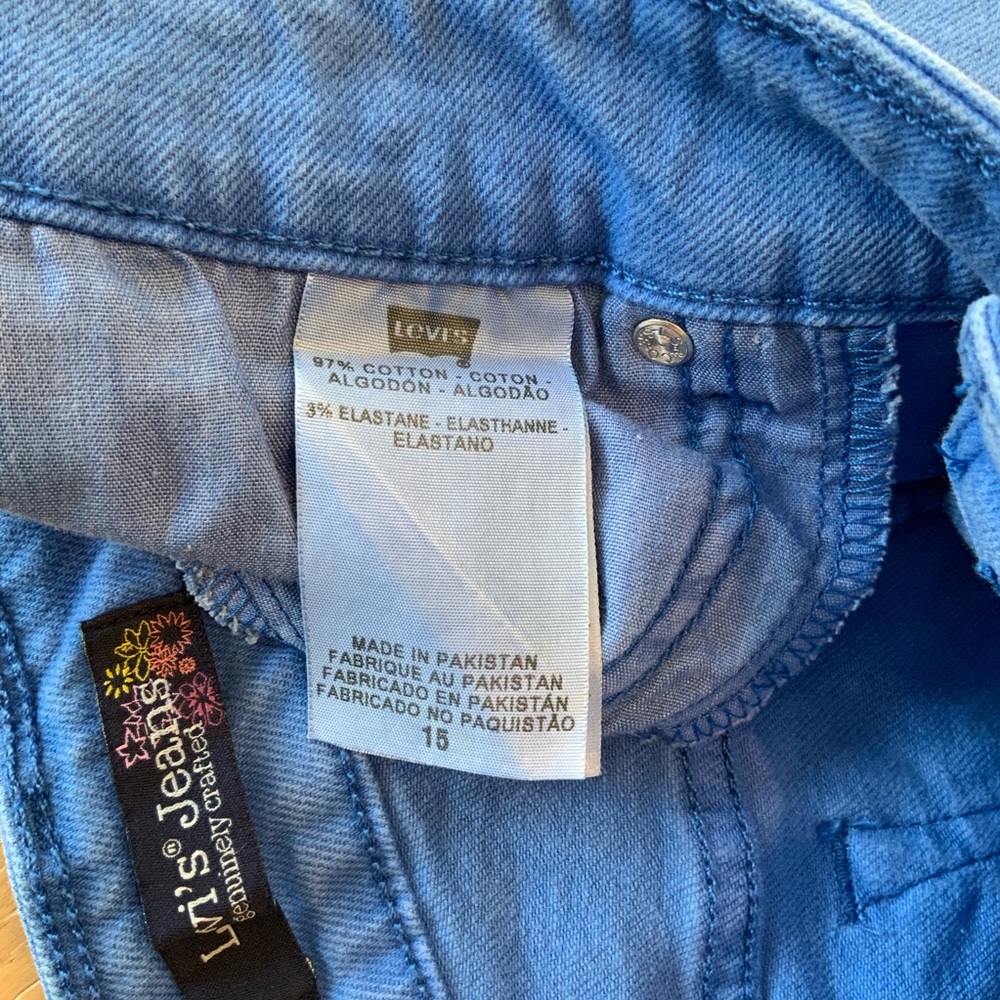 NWOT Levi's Jeans Genuinely Craft  Size 14 - Picture 4 of 4
